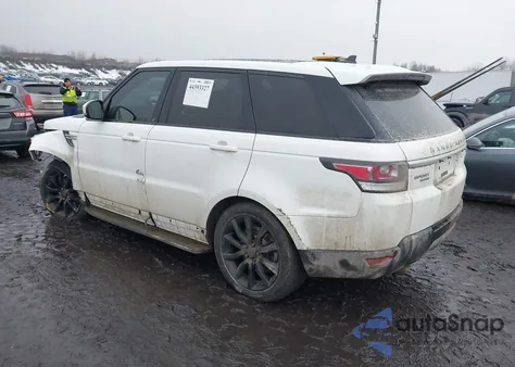 2016 Land Rover Range Rover Sport 3.0L V6 Supercharged Hse z USA, uszkodzony, nr VIN SALWR2PF1GA656386